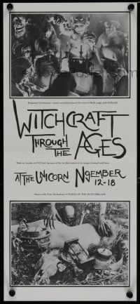 9e594 WITCHCRAFT THROUGH THE AGES/CHARGE OF THE LIGHT BRIGADE special 9x19 '68 black magic!