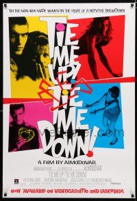 9e957 TIE ME UP! TIE ME DOWN! video poster '90 Pedro Almodovar's Atame!, Banderas, Victoria Abril