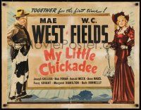 9h158 MY LITTLE CHICKADEE 1/2sh '40 W.C. Fields & sexy Mae West together for the first time!