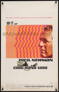 9h182 COOL HAND LUKE WC '67 Paul Newman prison escape classic, cool art by James Bama!