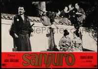 9j427 SANJURO Italian photobusta '68 Akira Kurosawa's Tsubaki Sanjuro, Samurai Toshiro Mifune!