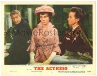 9j123 ACTRESS signed LC #6 '53 by BOTH Jean Simmons AND Teresa Wright, Spencer Tracy in background!