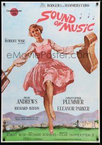 9j390 SOUND OF MUSIC Swedish '65 wonderful art of Julie Andrews, Rodgers & Hammerstein classic!