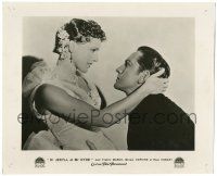 9j265 DR. JEKYLL & MR. HYDE French LC '31 romantic profile c/u of Fredric March & Rose Hobart!