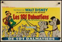 9k282 ONE HUNDRED & ONE DALMATIANS Belgian '61 most classic Walt Disney canine family cartoon!