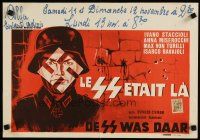 9k290 QUEL GIORNO DIO NON C'ERA Belgian '69 wild artwork of Nazi soldier & swastika!