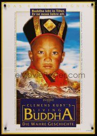 9k199 LIVING BUDDHA German '94 Tibetan Buddhist documentary, great image!