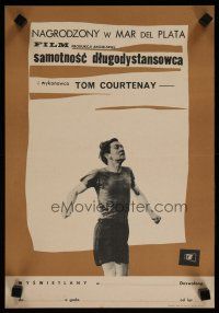 9k471 LONELINESS OF THE LONG DISTANCE RUNNER Polish 11x16 '64 Michael Redgrave, Tom Courtenay!