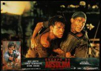 9k128 NO ESCAPE set of 4 Spanish '94 Ray Liotta, Kevin Dillon, cool action images!