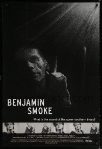 9m108 BENJAMIN SMOKE 1sh '00 Benjamin Dickerson, the sound of the queer southern blues!