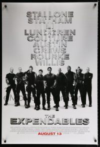 9m271 EXPENDABLES advance DS 1sh '10 Sylvester Stallone, Jason Statham, Jet Li, Lundgren & more!