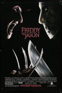 9m304 FREDDY VS JASON advance DS 1sh '03 cool image of horror icons, the ultimate battle!