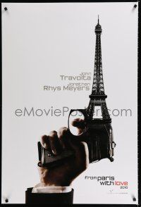9m311 FROM PARIS WITH LOVE teaser DS 1sh '10 Pierre Morel, John Travolta, Eiffel Tower gun!