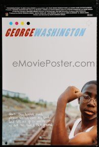 9m318 GEORGE WASHINGTON 1sh '00 interracial teens dealing with life in North Carolina!
