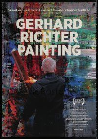 9m319 GERHARD RICHTER PAINTING 1sh '11 cool image from artist documentary!