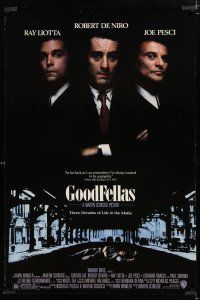 9m337 GOODFELLAS DS 1sh '90 Robert De Niro, Joe Pesci, Ray Liotta, Martin Scorsese classic!