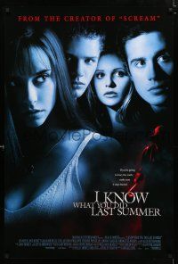 9m393 I KNOW WHAT YOU DID LAST SUMMER DS 1sh '97 Jennifer Love Hewitt, Sarah Michelle Gellar