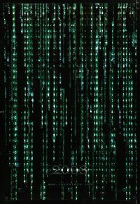 9m504 MATRIX RELOADED 2003 style holofoil teaser 1sh '03 Wachowski Brothers sequel!