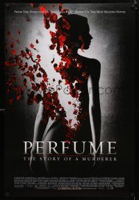 9m592 PERFUME: THE STORY OF A MURDERER advance DS 1sh '07 Rickman, Rachel Hurd-Wood, cool image!