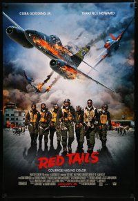 9m629 RED TAILS style B advance DS 1sh '12 Cuba Gooding Jr & Terence Howard as WWII fighter pilots!