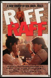 9m637 RIFF-RAFF 1sh '93 Ken Loach comedy, Emer McCourt, Robert Carlyle!