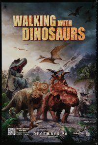 9m814 WALKING WITH DINOSAURS style B advance DS 1sh '13 prehistoric 3-D CGI animated adventure!