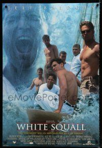 9m825 WHITE SQUALL DS 1sh '96 directed by Ridley Scott, sailor Jeff Bridges, Ryan Phillippe!