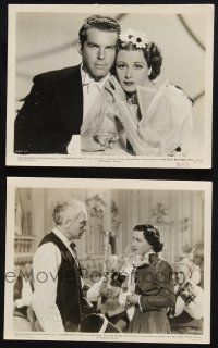 9p935 CHAMPAGNE WALTZ 2 8x10 stills '37 great images of Fred MacMurray, Gladys Swarthout!