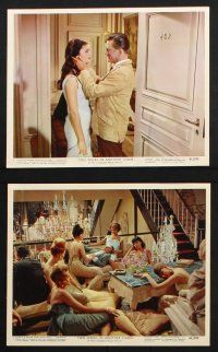 9p044 2 WEEKS IN ANOTHER TOWN 10 color 8x10 stills '62 Kirk Douglas, Charisse, Edward G. Robinson!