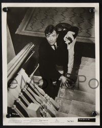 9p930 BIGGER THAN LIFE 2 8x10 stills '56 Nicholas Ray, addict James Mason on stairs, Celeste Holm!