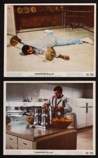9p165 CINDERFELLA 6 color 8x10 stills '60 Jerry Lewis & Anna Maria Alberghetti!