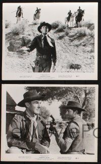 9p785 COMANCHE STATION 4 8x10 stills '60 western cowboy Randolph Scott, Budd Boetticher directed!