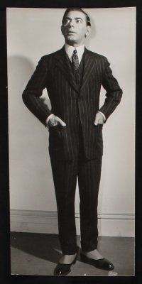 9p793 EDDIE CANTOR 4 8x10 stills '40s cool close up and full-length portraits of the comic actor!