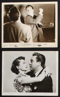 9p438 EDMOND O'BRIEN 12 8x10 stills '50s cool portraits of the actor in a variety of roles!