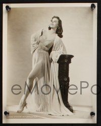 9p865 ELAINE STEWART 3 8x10 stills '40s-50s close up and full-length portraits of the sexy star!