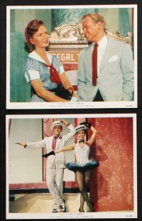 9p154 GIVE A GIRL A BREAK 7 color 8x10 stills '53 images of Marge & Gower Champion, Debbie Reynolds