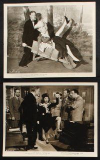 9p277 HIT THE HAY 24 8x10 stills '45 Judy Canova's hunting beau Ross Hunter with arrows and scores!