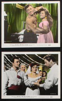 9p069 HOT BLOOD 8 color 8x10 stills '56 Cornel Wilde, Jane Russell, directed by Nicholas Ray!