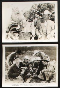 9p407 MAN FROM MUSIC MOUNTAIN 14 8x10 stills '43 Roy Rogers, Ruth Terry, Paul Kelly!