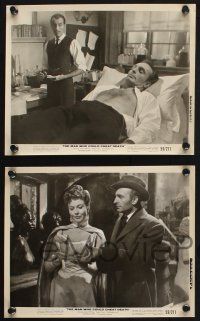 9p816 MAN WHO COULD CHEAT DEATH 4 8x10 stills '59 Hammer horror, Nils Asther, cool horror images!