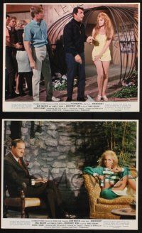 9p218 MURDERERS' ROW 4 color 8x10 stills '66 spy Dean Martin, sexy Ann-Margret, Karl Malden!