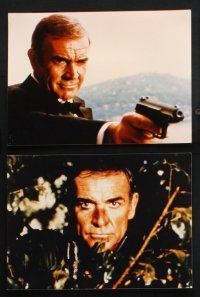 9p005 NEVER SAY NEVER AGAIN 21 color Dutch 8x11 stills '83 images of Sean Connery as James Bond 007!