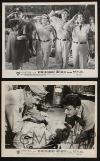 9p825 NO TIME FOR SERGEANTS 4 8x10 stills '58 wacky images of Andy Griffith & Nick Adams!