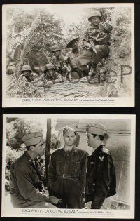 9p888 OBJECTIVE BURMA 3 8x10 stills '45GEorge Tobias, Brown, Beaumont, directed by Raoul Walsh!