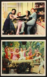 9p176 OPPOSITE SEX 6 color 8x10 stills '56 June Allyson, Joan Collins, Gray, Ann Miller & more!