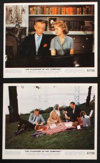 9p012 PLEASURE OF HIS COMPANY 12 color 8x10 stills '61 Fred Astaire, Debbie Reynolds, Lilli Palmer