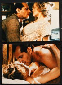 9p013 POSTMAN ALWAYS RINGS TWICE 12 color Dutch 7.5x11 stills '81 Jack Nicholson & Jessica Lange!