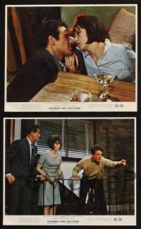 9p199 PROMISE HER ANYTHING 5 color 8x10 stills '66 Warren Beatty, pretty Leslie Caron!
