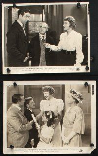 9p706 REMEMBER THE DAY 6 8x10 stills '41 great images of pretty Claudette Colbert & John Payne!