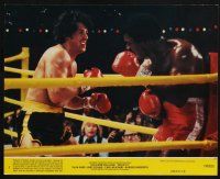 9p249 ROCKY II 2 8x10 mini LCs '79 Stallone kissing Talia Shire & boxing in ring w/ Carl Weathers!
